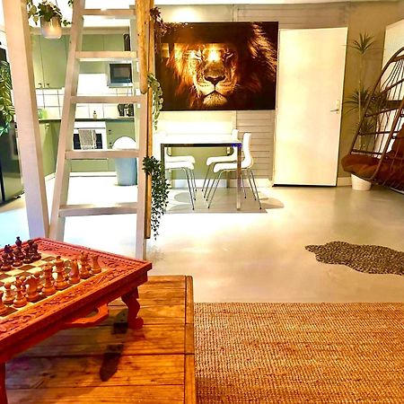 Jungle Style Lodge With Jacuzzi ,Sauna And Garden Near Amsterdam Vijfhuizen 外观 照片